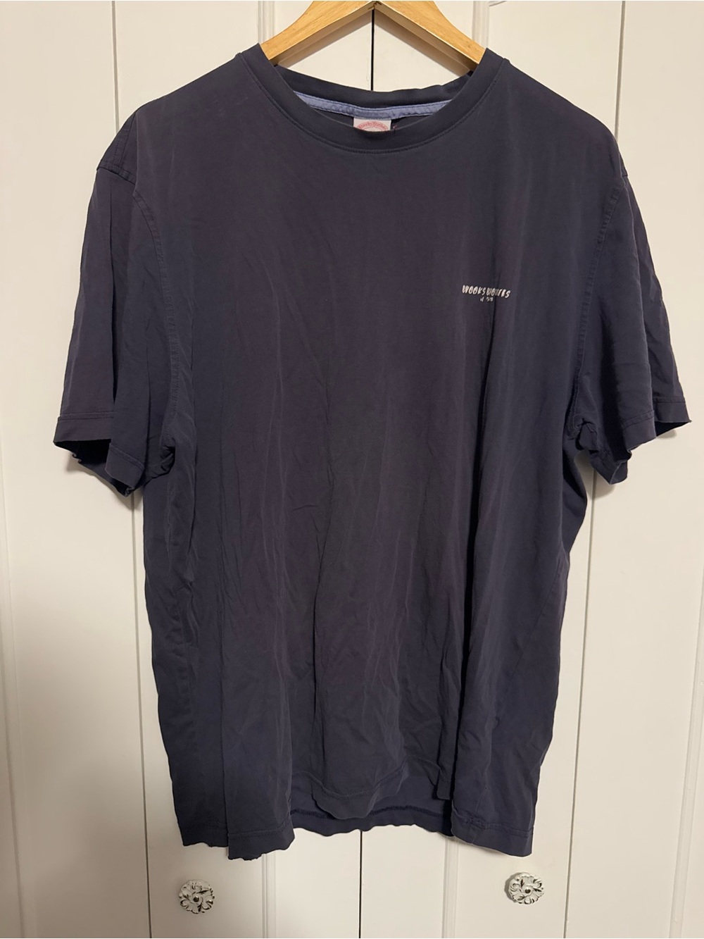 Brooks Brothers Men's Navy Short Sleeve Crew Neck Tee